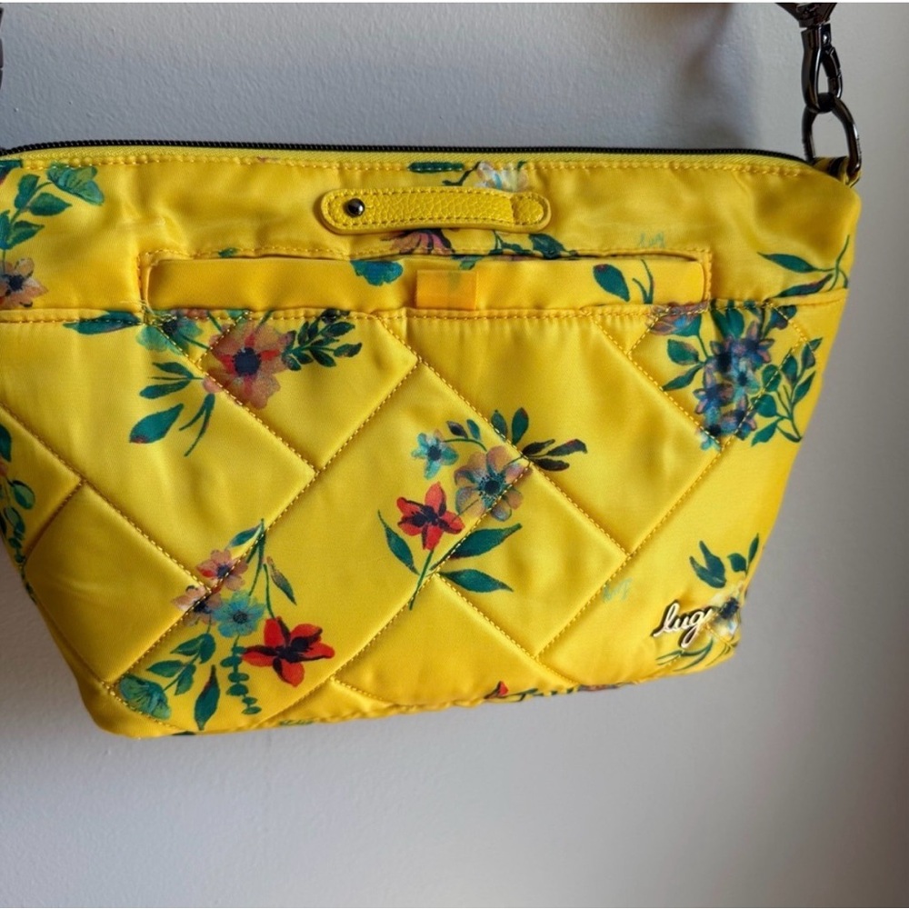 LUGZ Flare 2 Crossbody Bag In Bouquet Yellow